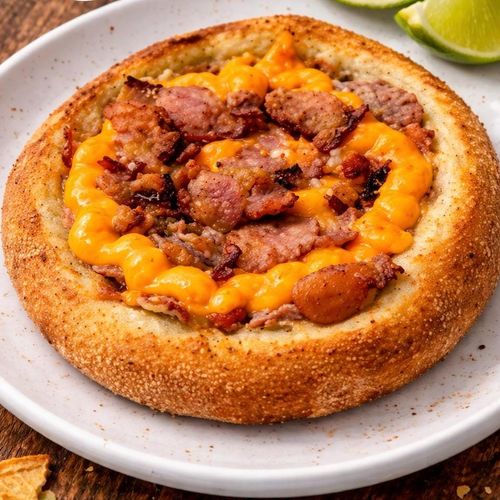 Esfiha Carne Cheddar Bacon